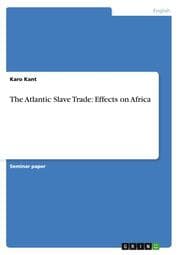 Cover von The Atlantic Slave Trade: Effects on Africa