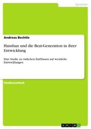 Cover von Hanshan und die Beat-Generation in ihrer Entwicklung