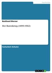 Cover von Der Burenkrieg (1899-1902)