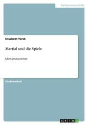 Cover von Martial und die Spiele