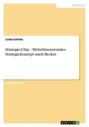 Cover von Strategie-Chip - Mehrdimensionales Strategiekonzept nach Becker