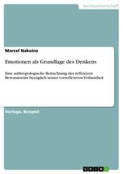 Cover von Emotionen als Grundlage des Denkens
