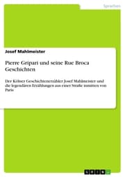 Cover von Pierre Gripari und seine Rue Broca Geschichten