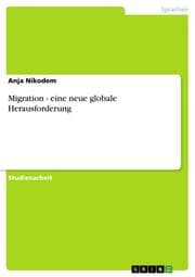 Cover von Migration - eine neue globale Herausforderung