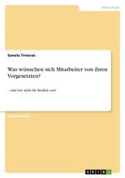 Cover von Bedeutung eigenschaftsbedingter Aspekte des Führungsverhaltens