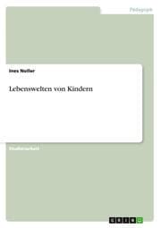 Cover von Lebenswelten von Kindern