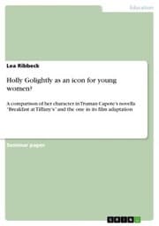 Cover von Holly Golightly as an icon for young women?