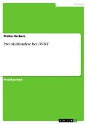 Cover von Protokollanalyse bei DVB-T