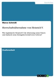 Cover von Herrschaftsübernahme von Heinrich V.