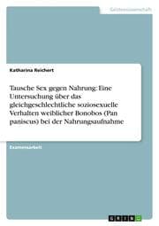 Cover von Untersuchungen zum soziosexuellen Verhalten von Bonobos (Pan paniscus)