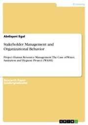 Cover von Stakeholder Management and Organizational Behavior