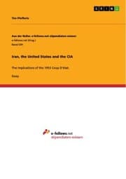 Cover von Iran, the United States and the CIA