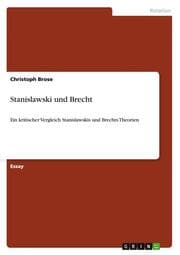 Cover von Stanislawski und Brecht