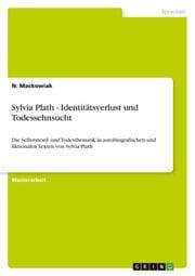 Cover von Sylvia Plath - Identitätsverlust und Todessehnsucht