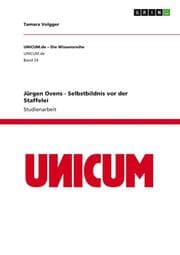 Cover von Jürgen Ovens - Selbstbildnis vor der Staffelei