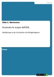Cover von Scorrono le acque dell'Itil...