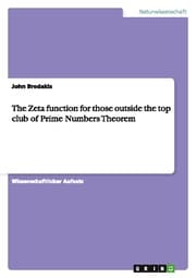 Cover von The Zeta function for those outside the top club of Prime Numbers Theorem