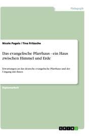 Cover von Das evangelische Pfarrhaus - ein Haus zwischen Himmel und Erde