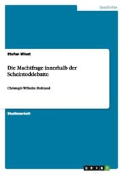Cover von Die Machtfrage innerhalb der Scheintoddebatte