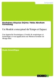 Cover von Un Modele conceptuel de Temps et Espace