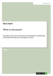 Cover von What is Literature?
