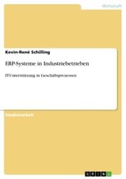 Cover von ERP-Systeme in Industriebetrieben