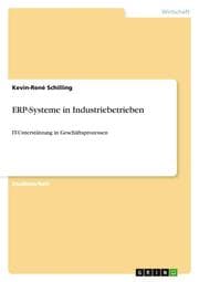 Cover von ERP-Systeme in Industriebetrieben