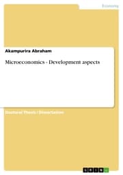 Cover von Microeconomics - Development aspects