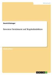 Cover von Investor Sentiment auf Kapitalmärkten