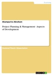 Cover von Project Planning & Management - Aspects of Development