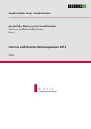 Cover von Internes und Externes Rechnungswesen 2013