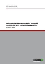 Cover von Improvement of the Performance Prism and Combination with Performance Evaluation