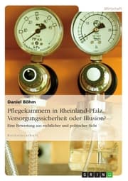 Cover von Pflegekammern in Rheinland-Pfalz. Versorgungssicherheit oder Illusion?