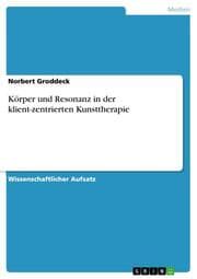Cover von Körper und Resonanz in der klient-zentrierten Kunsttherapie