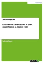 Cover von Overview on the Problems of Rural Electrification in Bayelsa State
