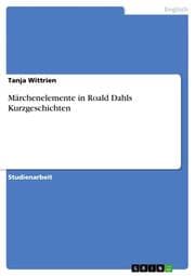 Cover von Märchenelemente in Roald Dahls Kurzgeschichten
