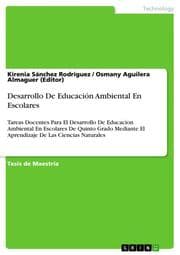 Cover von Desarrollo De Educación Ambiental En Escolares