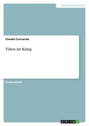 Cover von Töten im Krieg