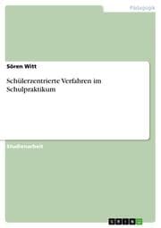Cover von Schülerzentrierte Verfahren im Schulpraktikum