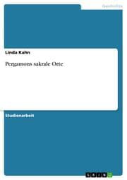 Cover von Pergamons sakrale Orte