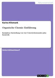 Cover von Organische Chemie: Einführung