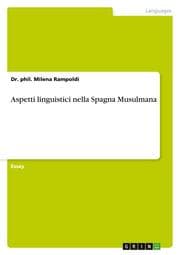 Cover von Aspetti linguistici nella Spagna Musulmana