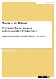 Cover von Personalprobleme in einem mittelständischen Unternehmen