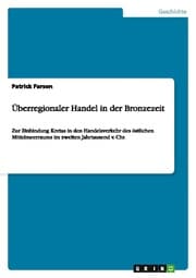 Cover von Überregionaler Handel in der Bronzezeit