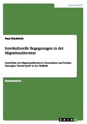 Cover von Interkulturelle Begegnungen in der Migrationsliteratur