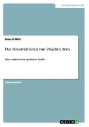 Cover von Das Stressverhalten von Projektleitern