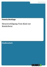 Cover von Hexenverfolgung.Vom Kind zur Kinderhexe