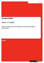 Cover von Marx vs.Smith