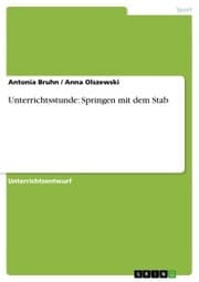 Cover von Unterrichtsstunde: Springen mit dem Stab