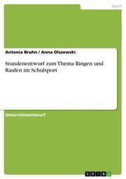 Cover von Stundenentwurf zum Thema Ringen und Raufen im Schulsport
